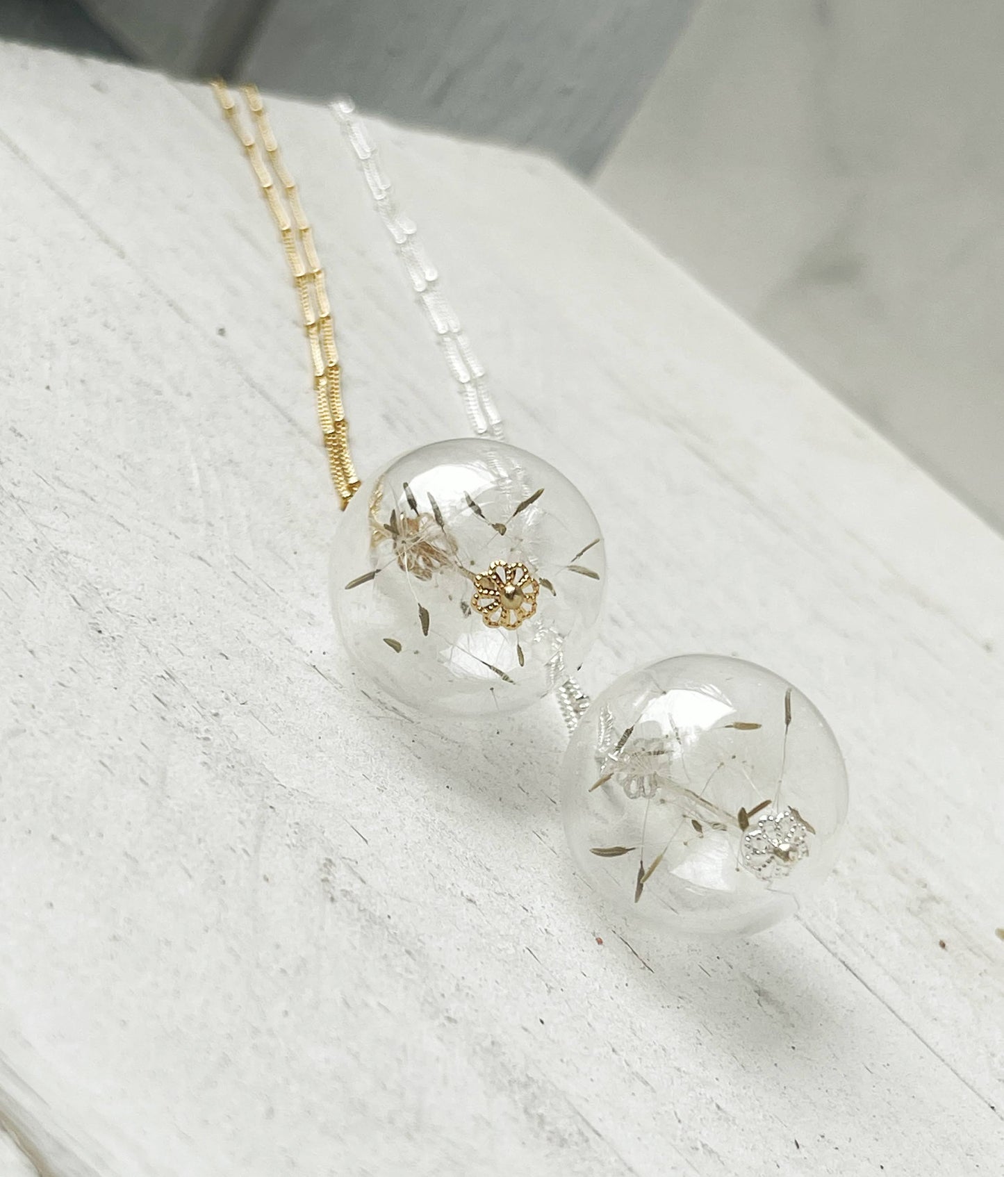 Dandelion Wish Necklace