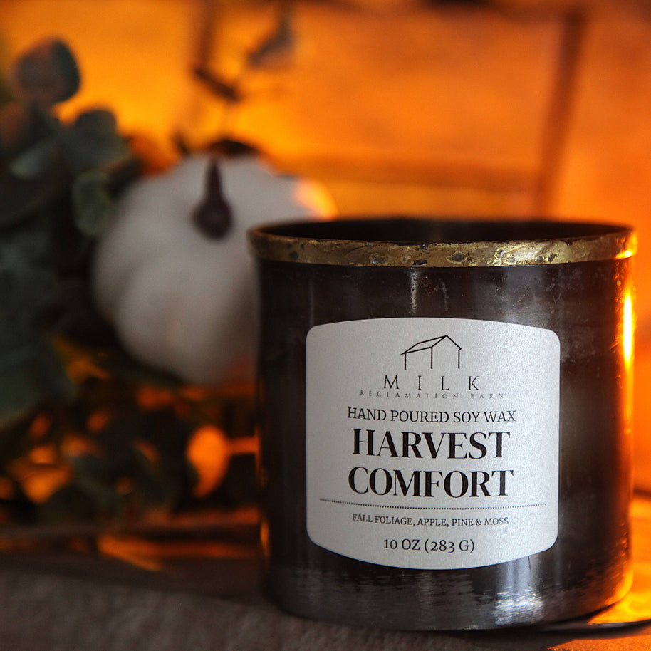 Rustic Barn Metal Candle - 10 oz: Santal & Rosewood