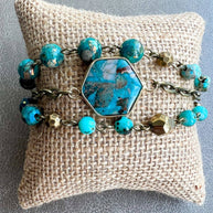 Janet Bracelet Turquoise