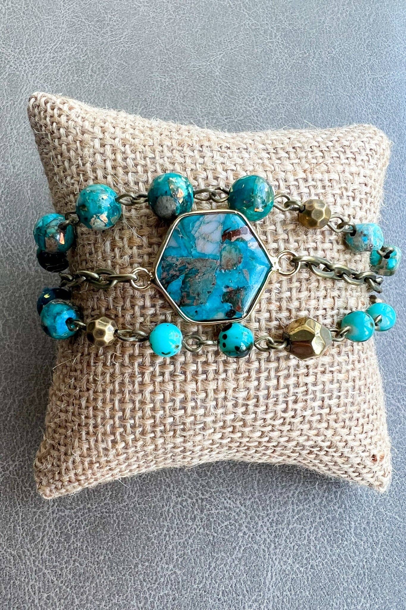 Janet Bracelet Turquoise