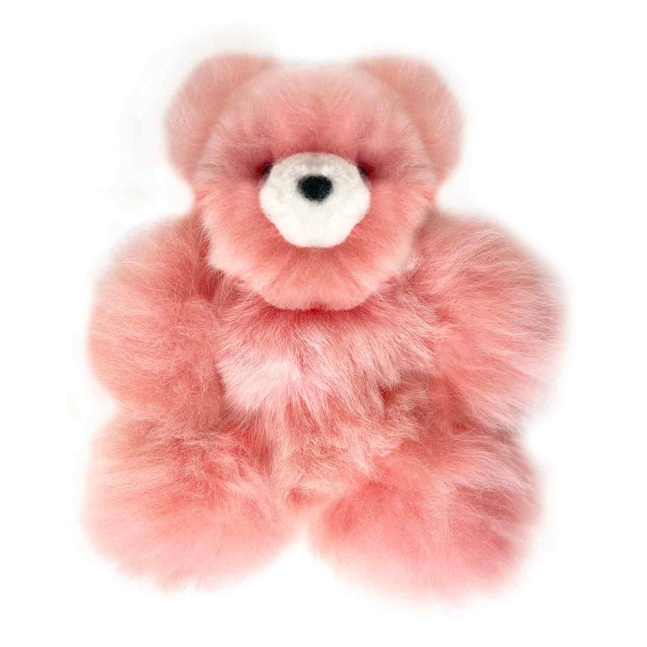 Keychain Alpaca Plushie | 10" Bear | Pink