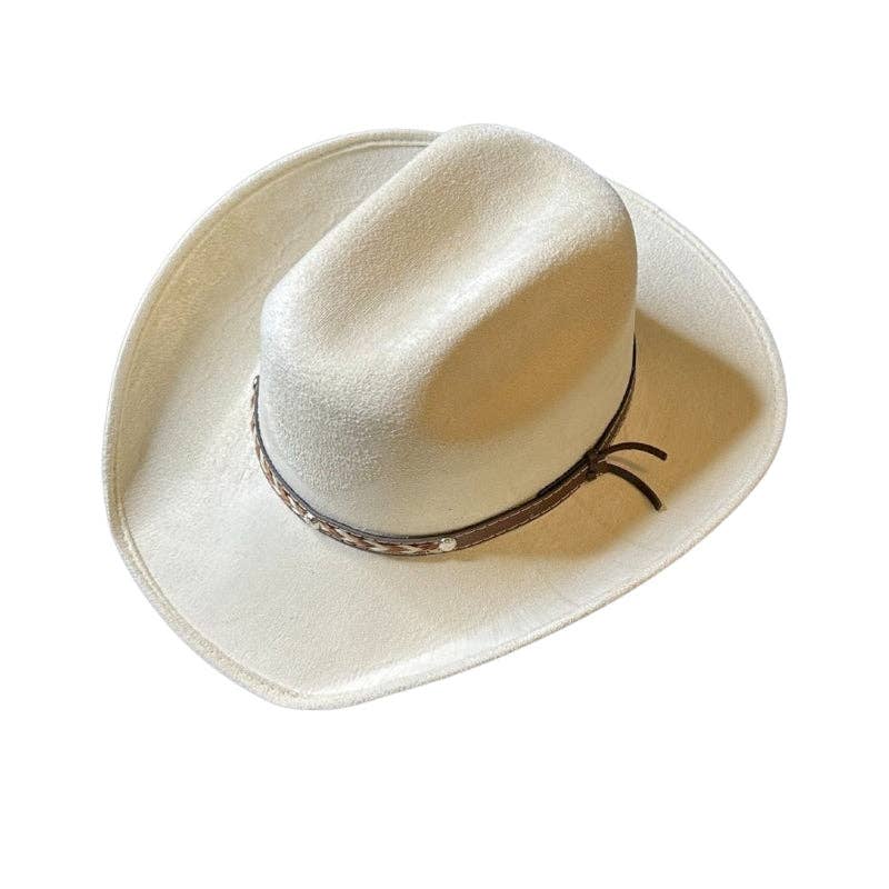 Kids Cowboy Hat Vegan Suede