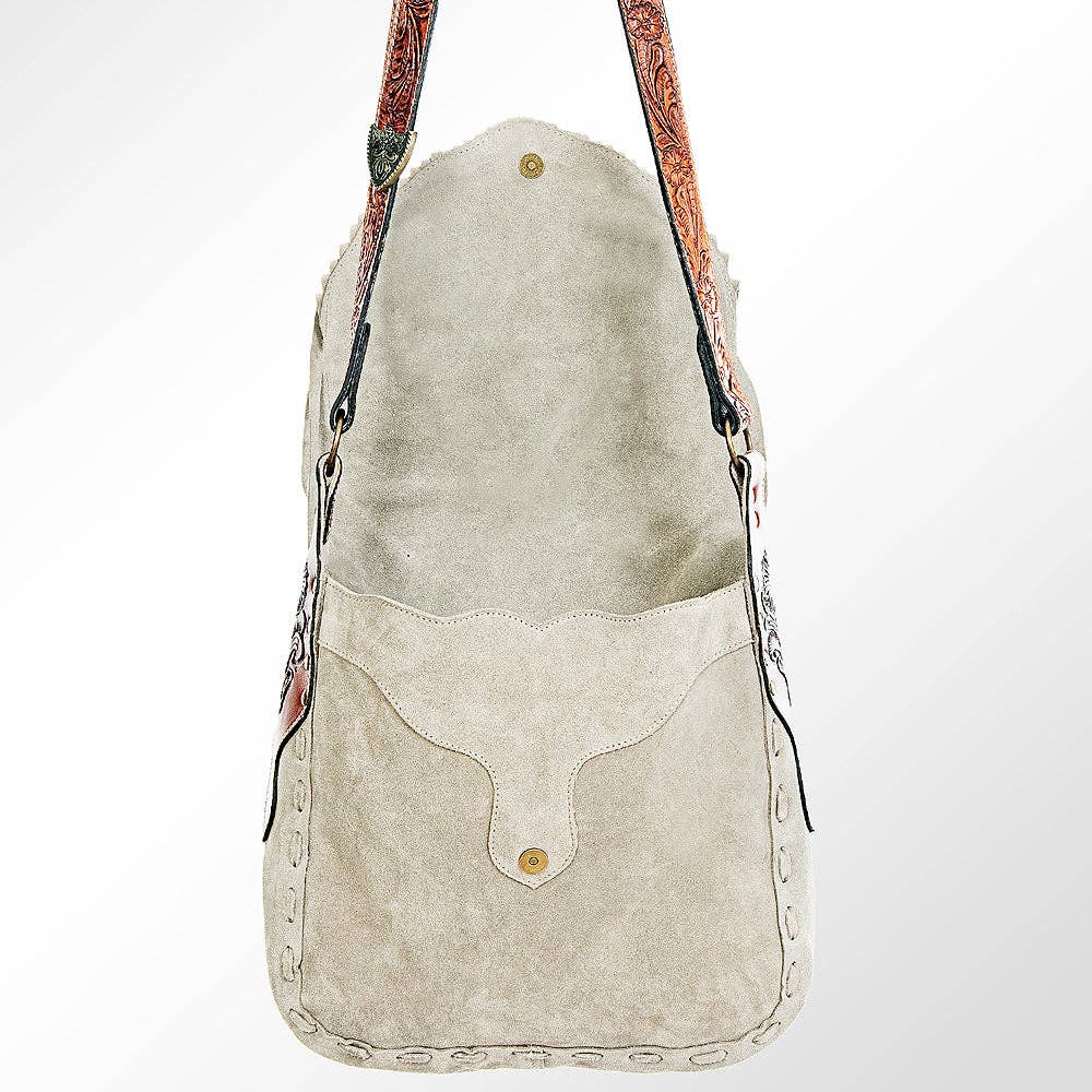 Crossbody Hair On Hide Genuine Western Leather Women Bag