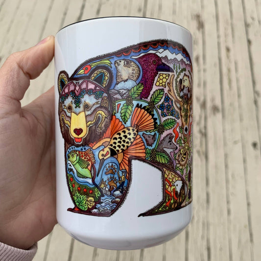 Black Bear 2 - 15 oz Mug