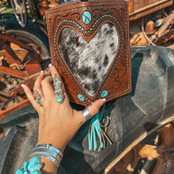 The Heart Throb Wallet a Haute Southern Hyde by Beth Marie Exclusive