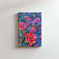 Camellia Bush Canvas Print