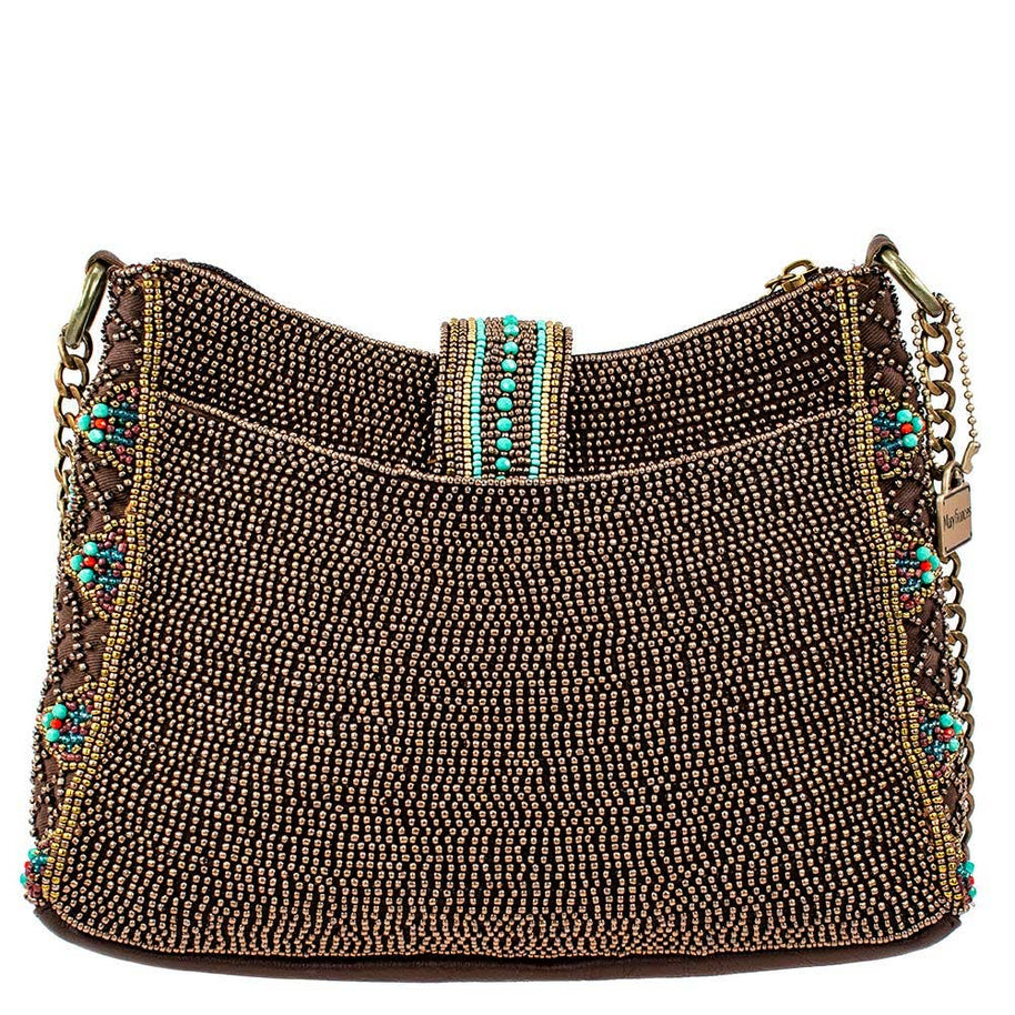 Beaded Strands Southwestern Crossbody Handbag