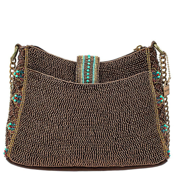 Beaded Strands Southwestern Crossbody Handbag