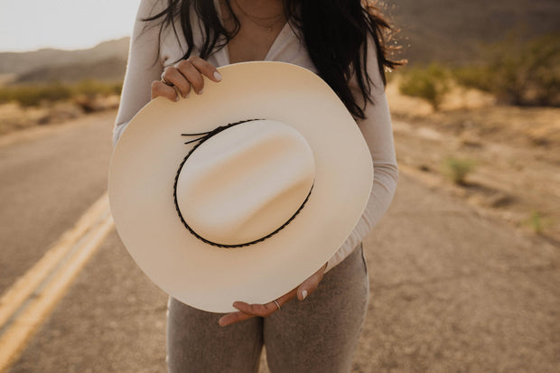 Unisex Cowboy Straw Hat