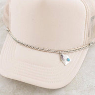 Cattle Tag Charm Hat Chain