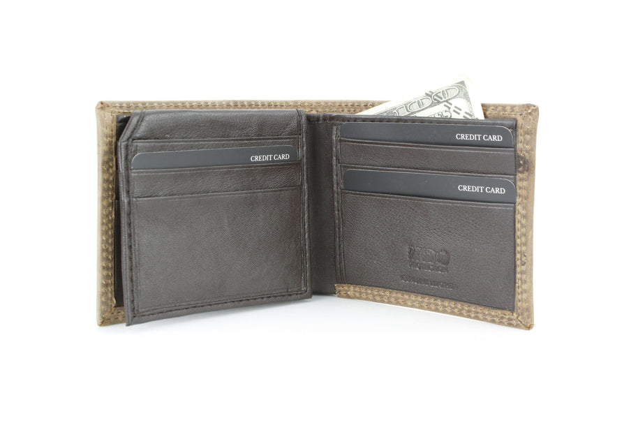 Men’s Bi-Fold Wallet with Praying Cowboy Emboss