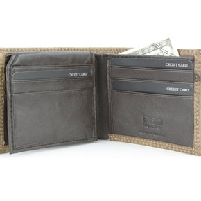 Men’s Bi-Fold Wallet with Praying Cowboy Emboss