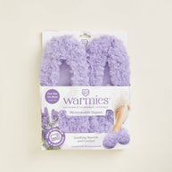 Curly Purple Warmies Slippers Gift for Teachers Back to School!