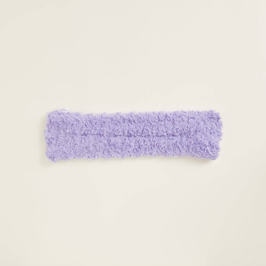 Curly Purple Warmies Neck Wrap Travel and wellness Gift