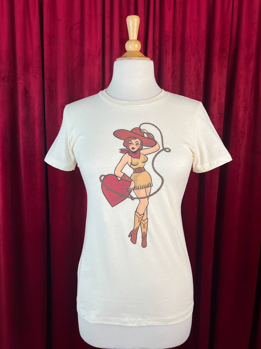 Heart Bandit Fitted Tee