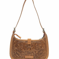 Loyal West Dannia Purse, Large, Saddle Brown