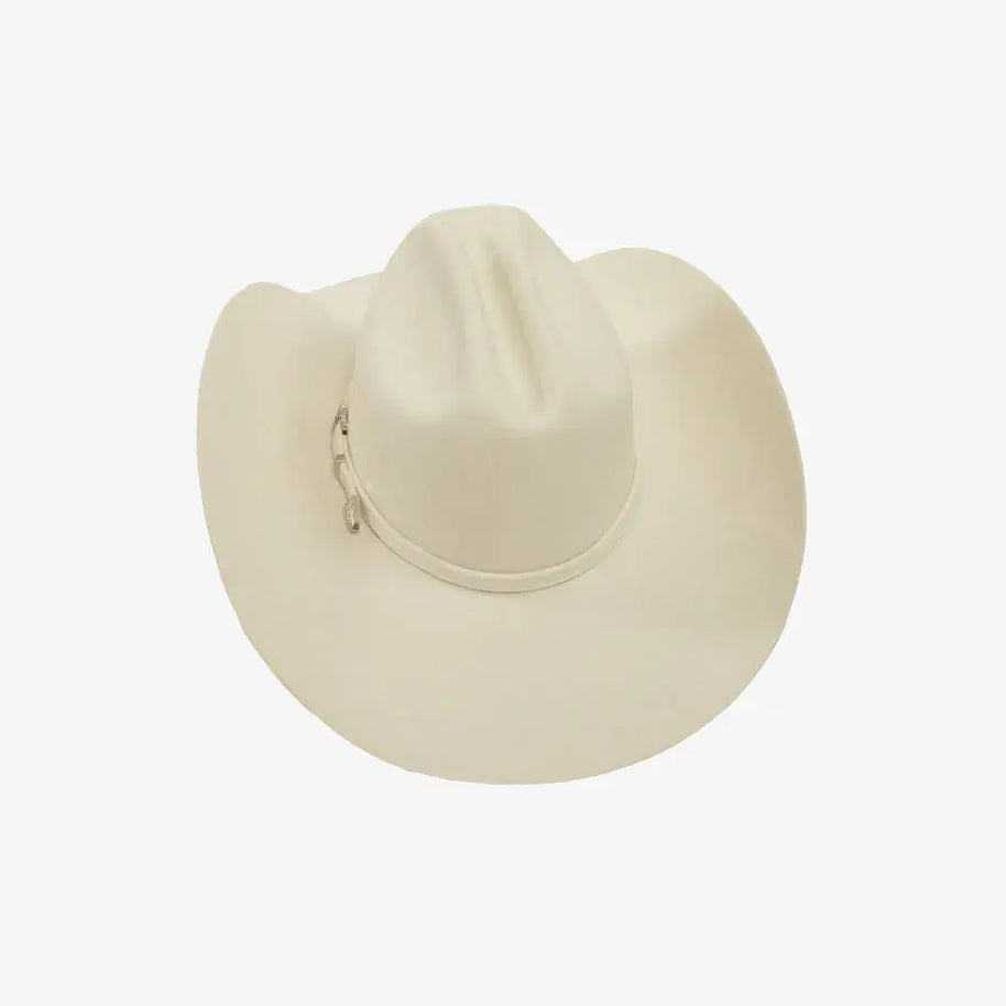 100% Wool Felt Western Cowboy Hat - Style Cattleman