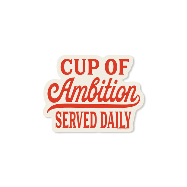 Dolly: Cup Of Ambition Sticker