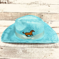 Horse Running Rustic Western Metal Hat Pin Hat Bar Gift