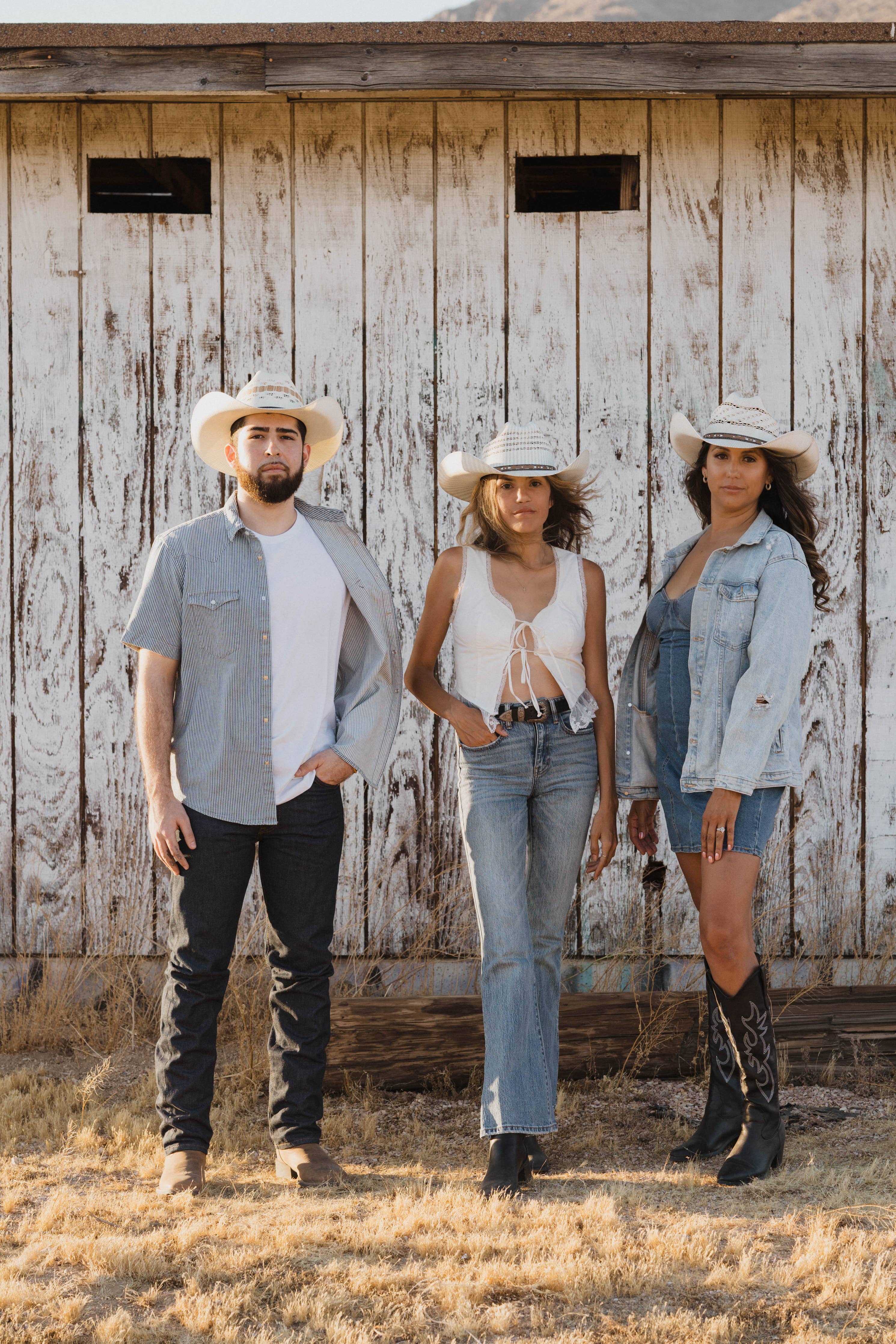 Unisex Cowboy Straw Natural Cattleman Hats