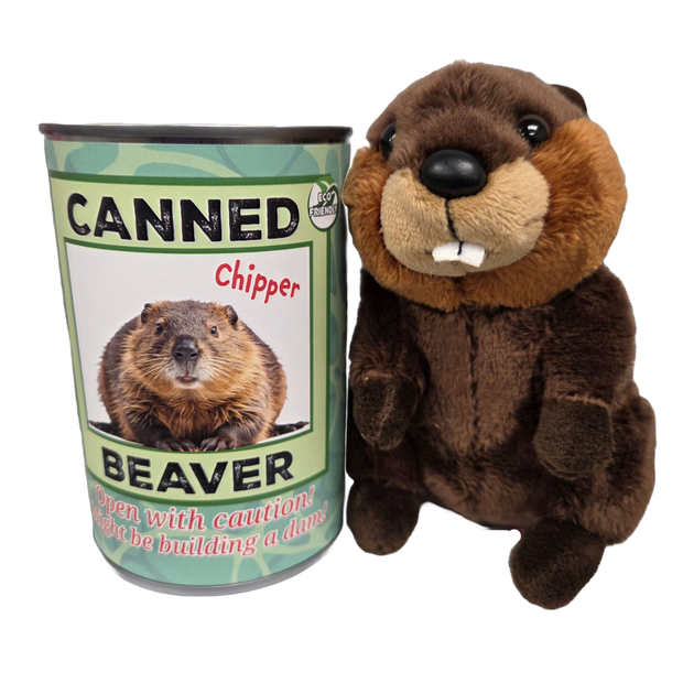 Chipper the Canned Beaver