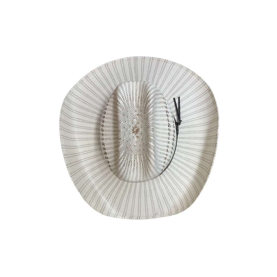 Unisex Cowboy Straw Natural Cattleman Hats