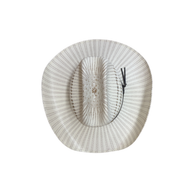 Unisex Cowboy Straw Natural Cattleman Hats