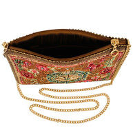 Rose & Pink Time Traveler Beaded Mini Crossbody