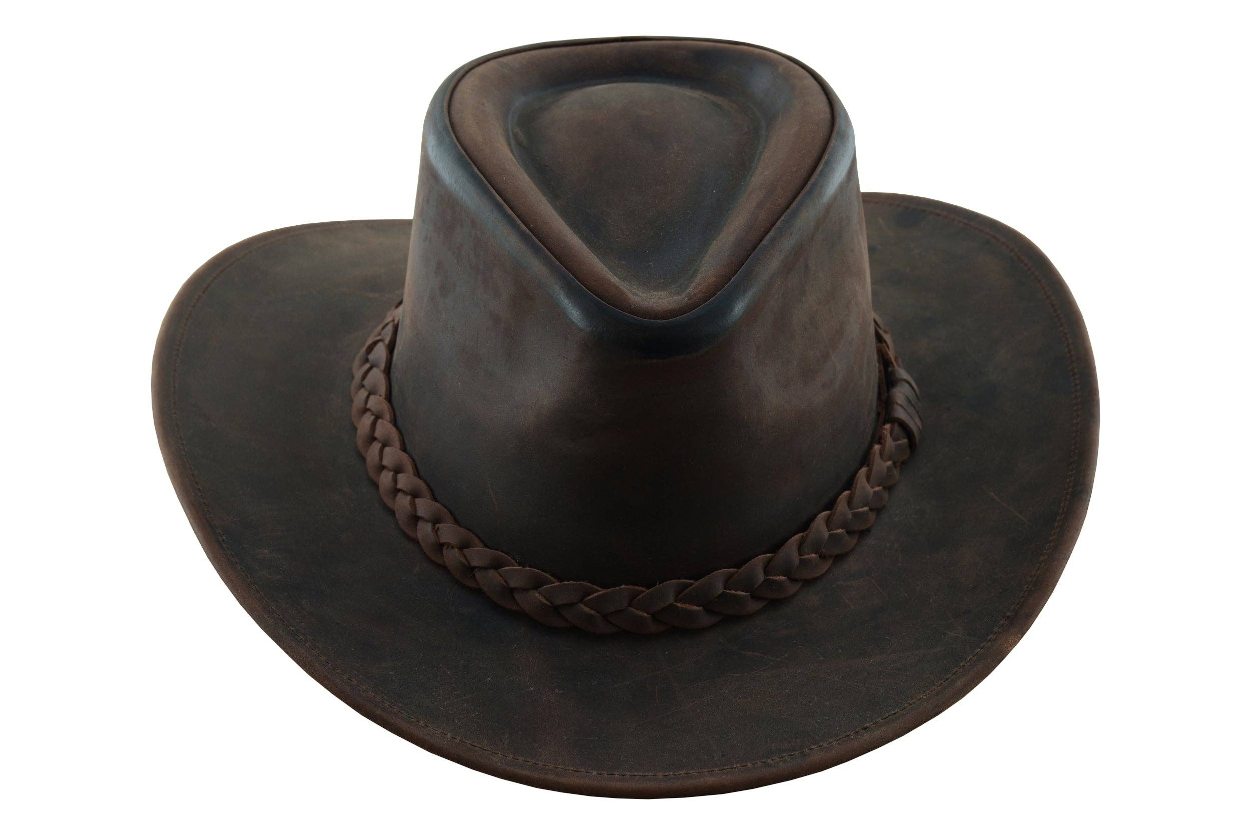 THUNDER Leather Cowboy Hat