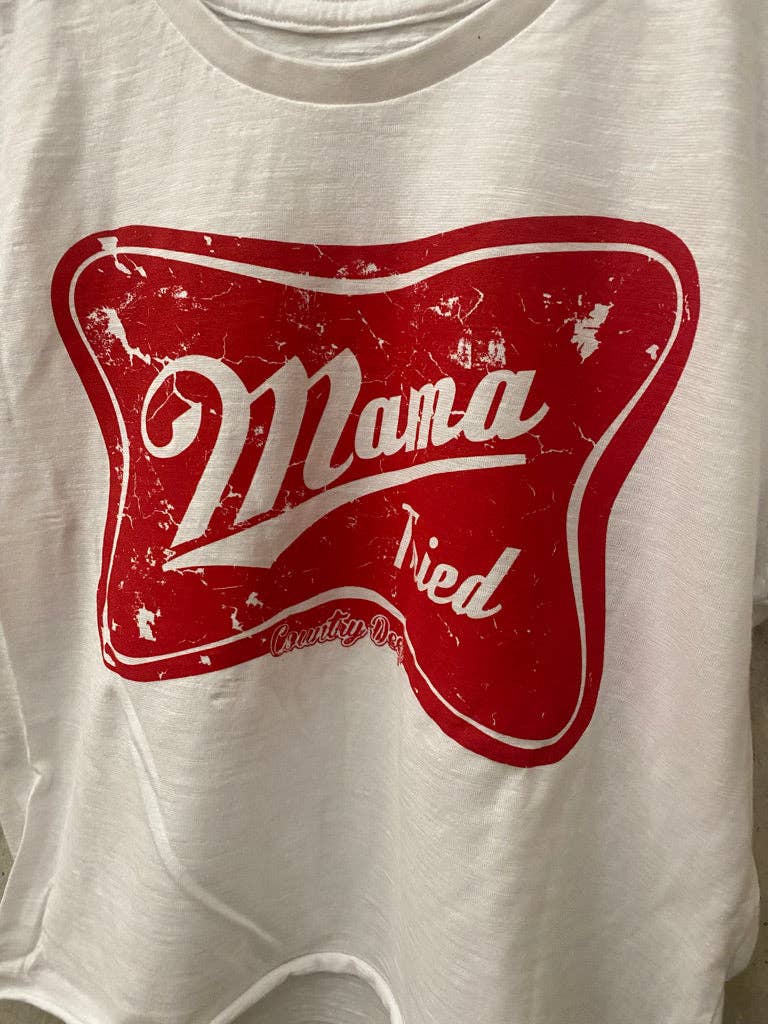 Mama Tried Regular Cropped Tee