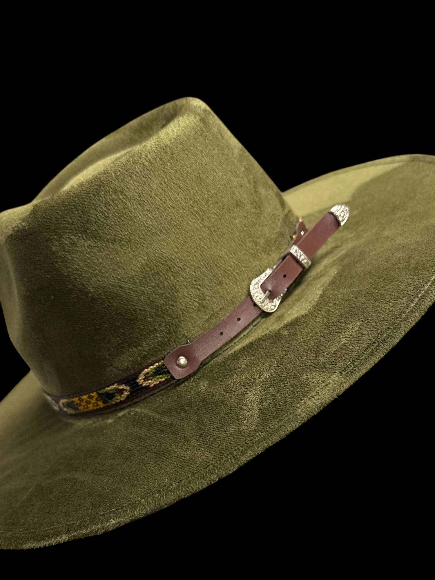 Fabric Buckle Hat Band