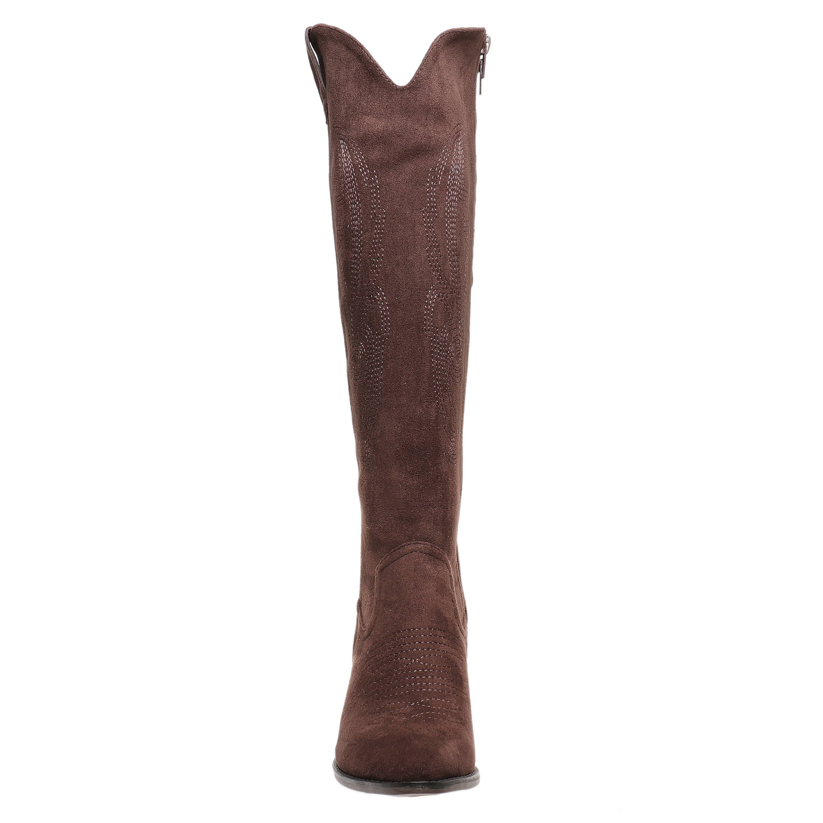 Pierre Dumas Faux Suede Boots