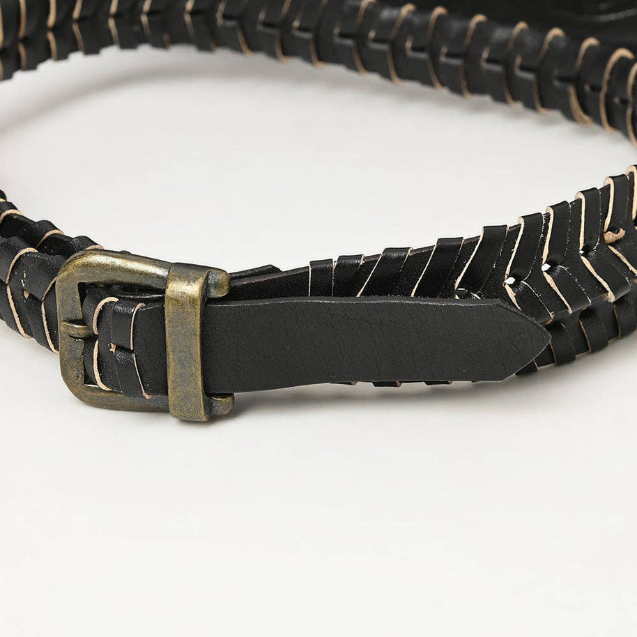 Black Leather Crossbody/Wallet