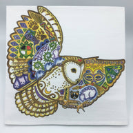 Barn Owl Flour Sack Towel