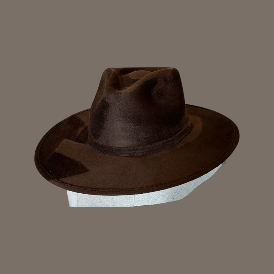 Rancher Vegan Suede Hat 