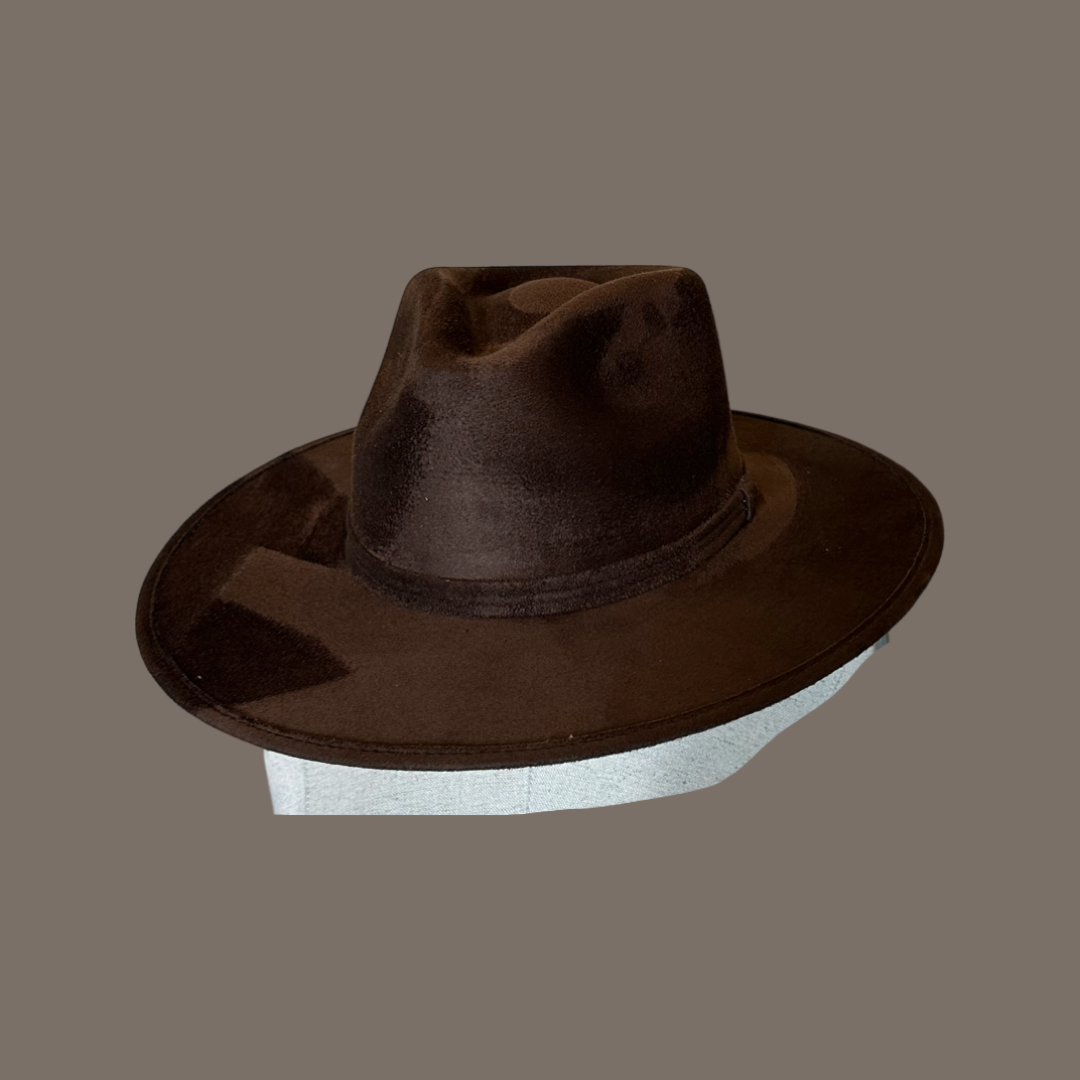 Rancher Vegan Suede Hat 