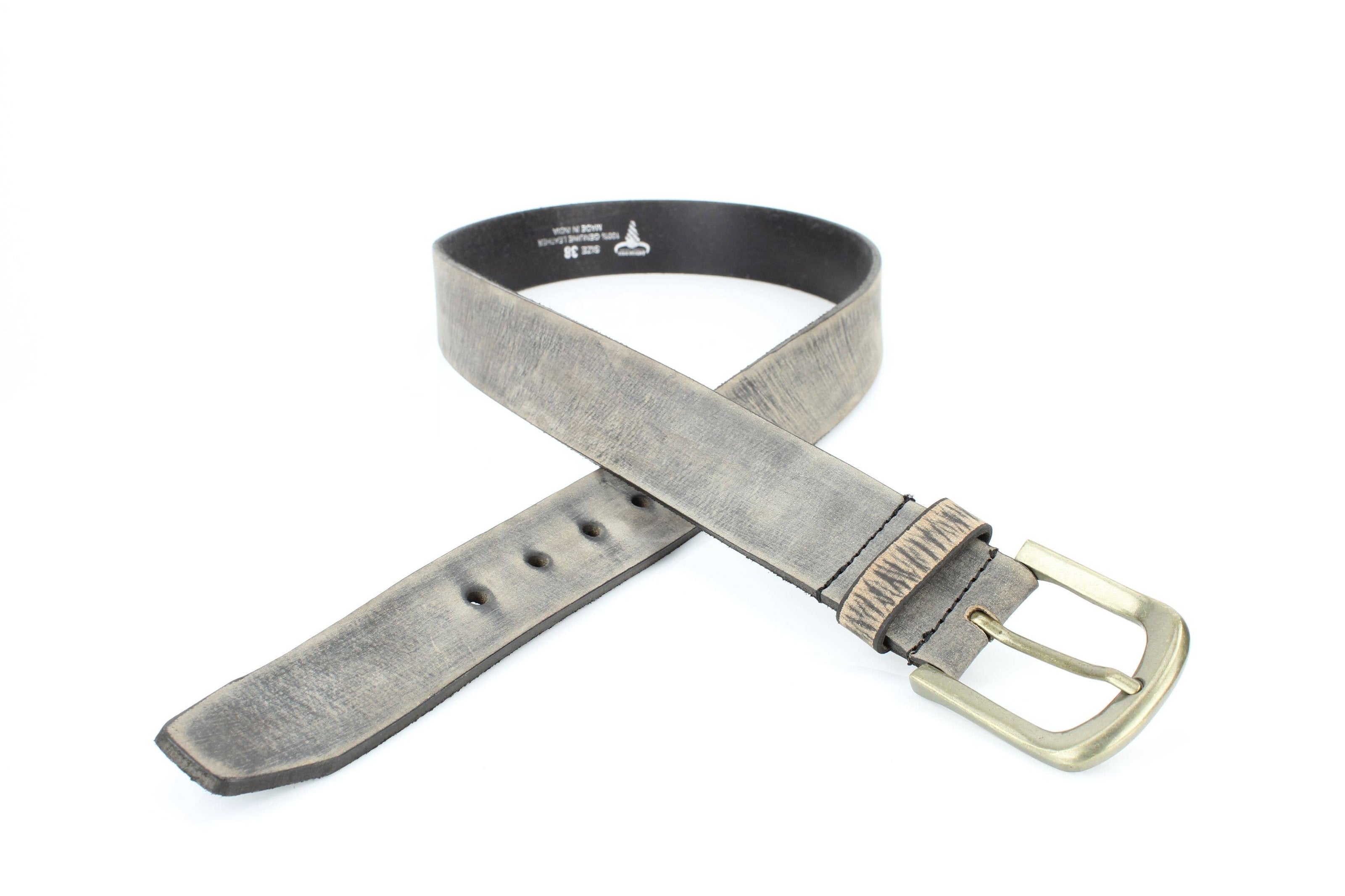 Distressed Leather Belt