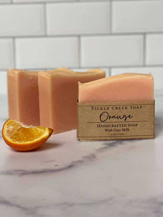 Goat Milk Soap Orange