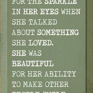 She was beautiful, but not like those girls