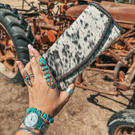 The Elva (Brown  Leather) Wallet a Haute Southern Hyde by Beth Marie Exclusive