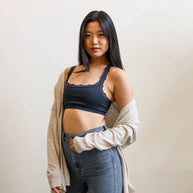 Ribbed Crop Tank Bralette