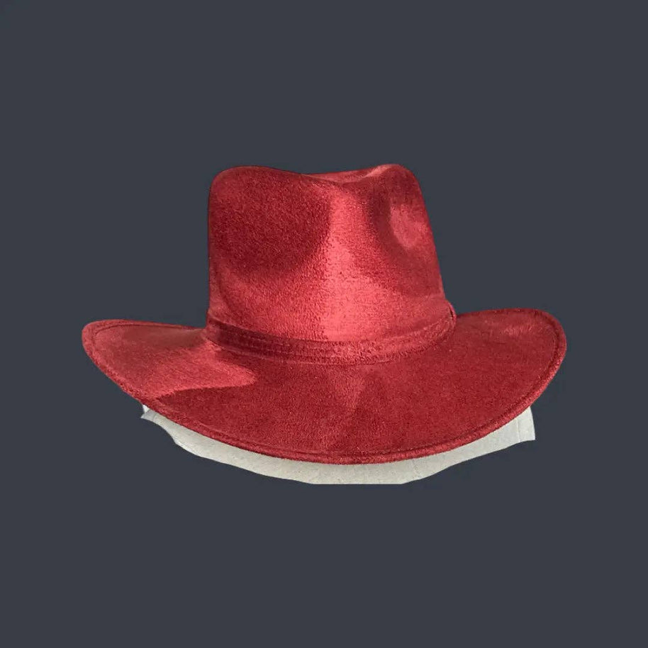 Faux Suede Billy Hat 