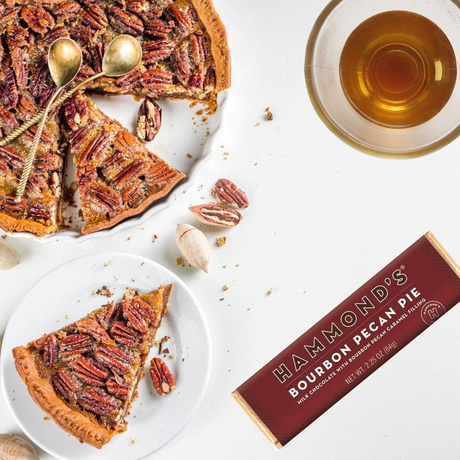 Candy Bar - Milk Chocolate - Bourbon Pecan Pie - 2.25 oz