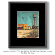 Vintage Southwest New Mexico Prickly Pear Cactus 8