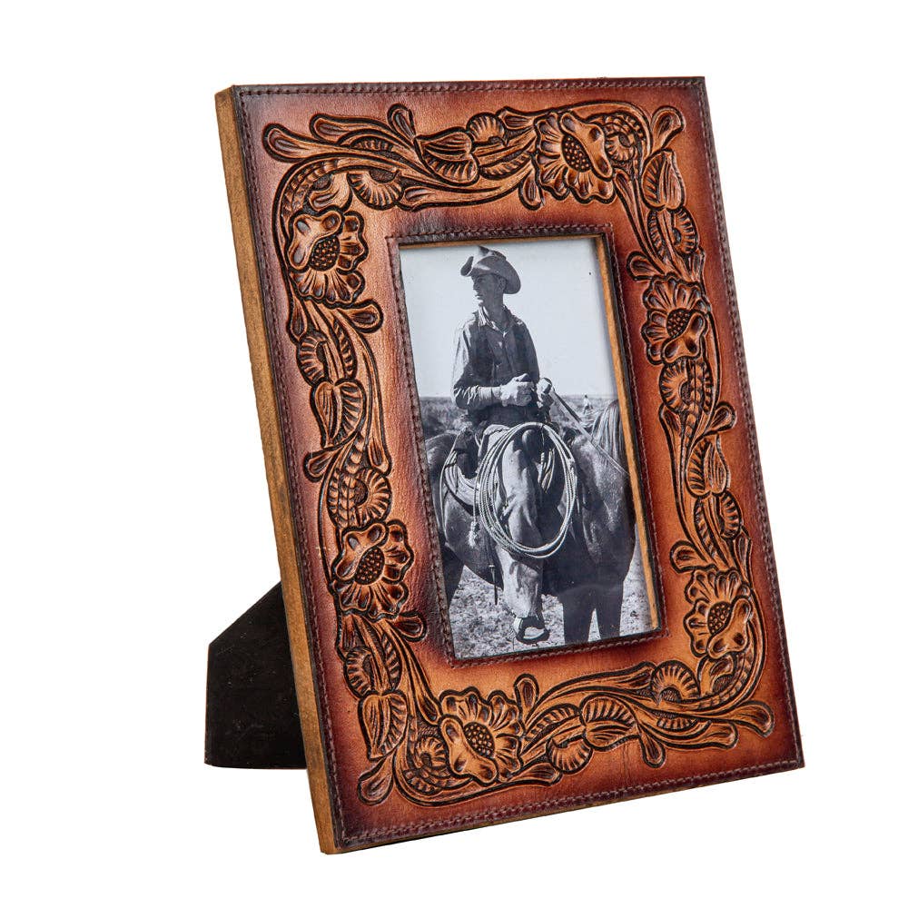 This Moment Hand-Tooled Photo Frame