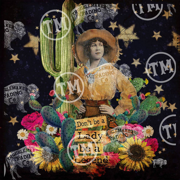 Be a Legend - 10" Square Artwork