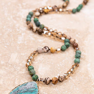 Sabrina Necklace in Jade