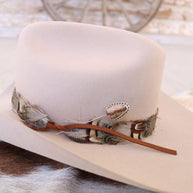 Brown Jasper Hat Pin