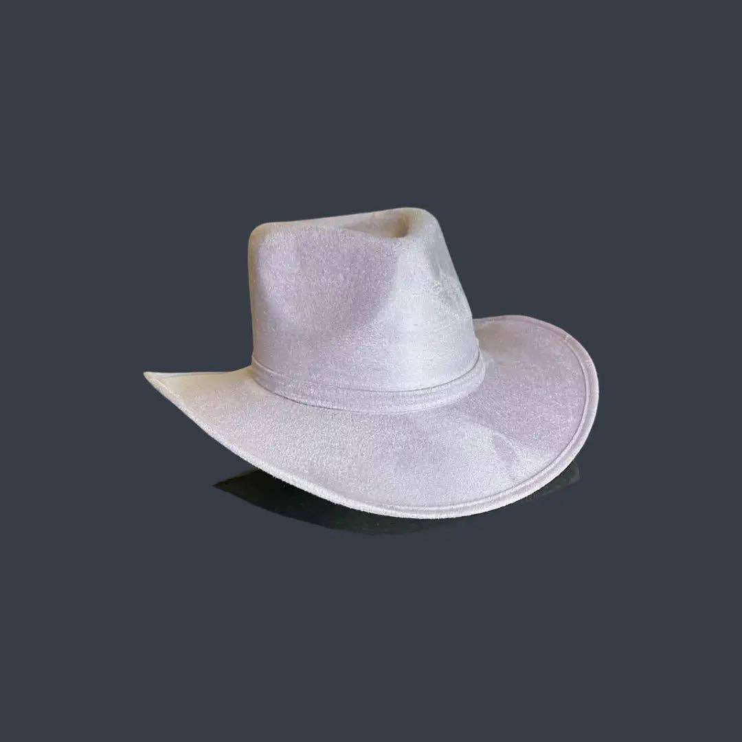 Faux Suede Billy Hat 