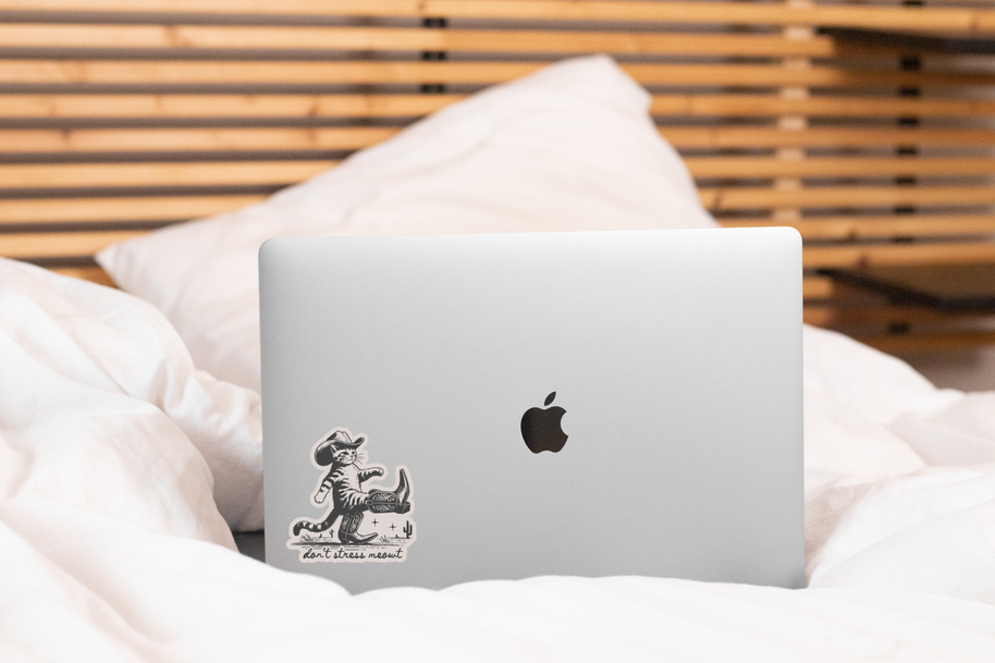 Don't Stress Meowt Sticker